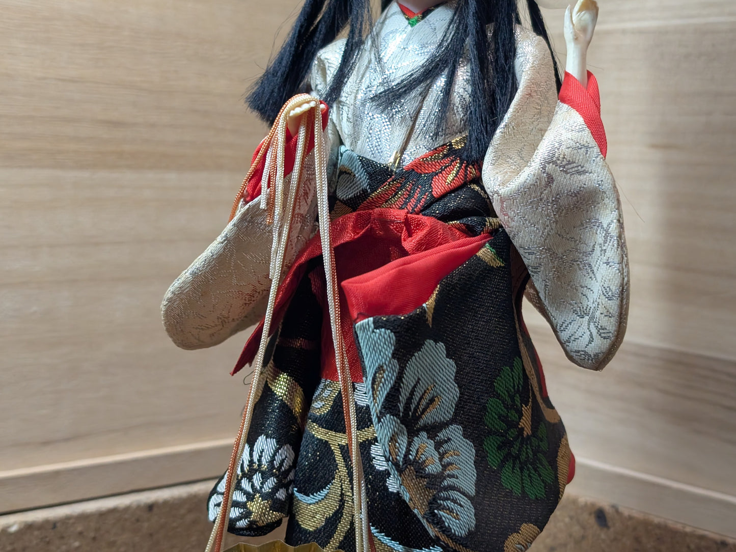 Japanese Collectable doll kimono Fabric Vintage Handmade made in Japan (AA1)