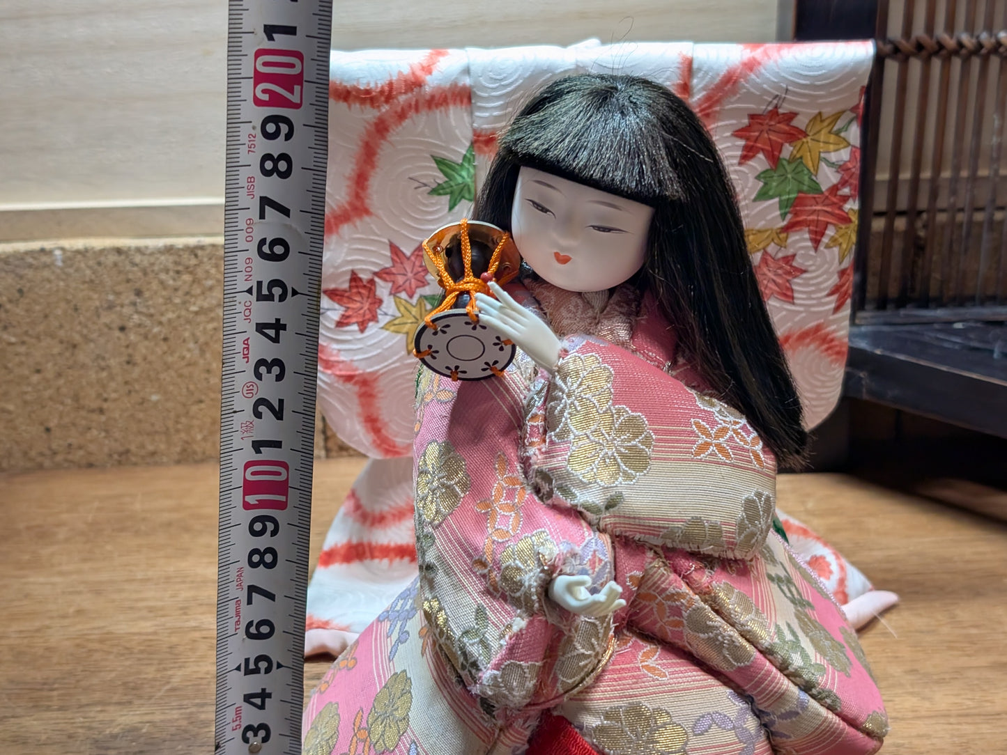 Japanese Traditional doll kimono doll Handmade fabric kimono  doll made in Japan (CC2)