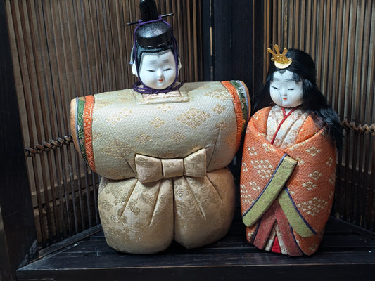 Japanese Traditional dolls Vintage 1970s amazing condition Order made Made in Japan (CC3)