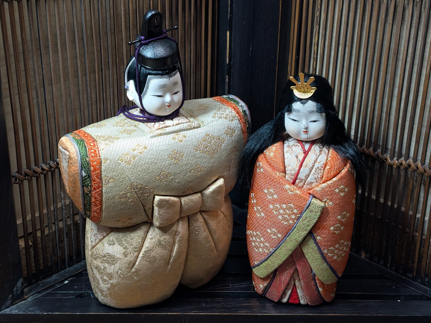 Japanese Traditional dolls Vintage 1970s amazing condition Order made Made in Japan (CC3)