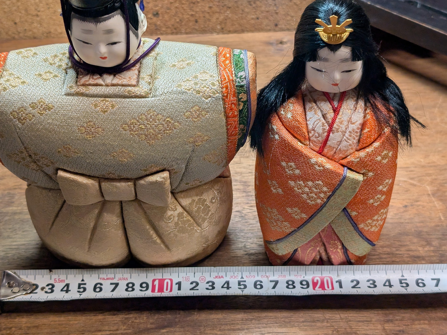 Japanese Traditional dolls Vintage 1970s amazing condition Order made Made in Japan (CC3)