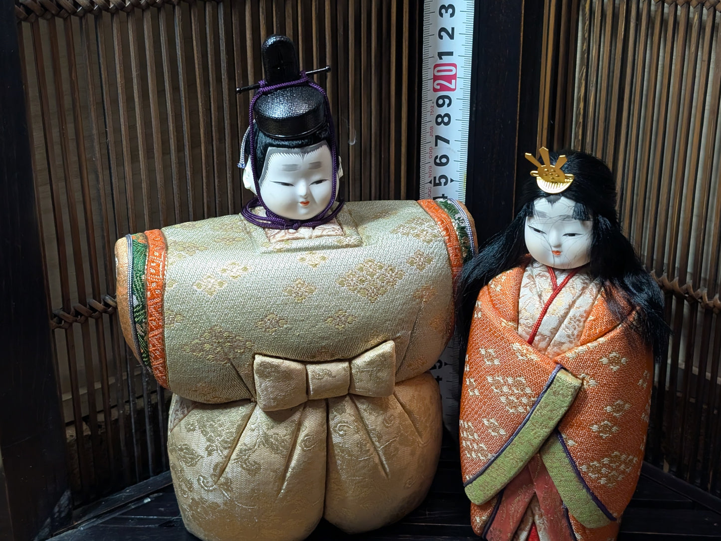 Japanese Traditional dolls Vintage 1970s amazing condition Order made Made in Japan (CC3)