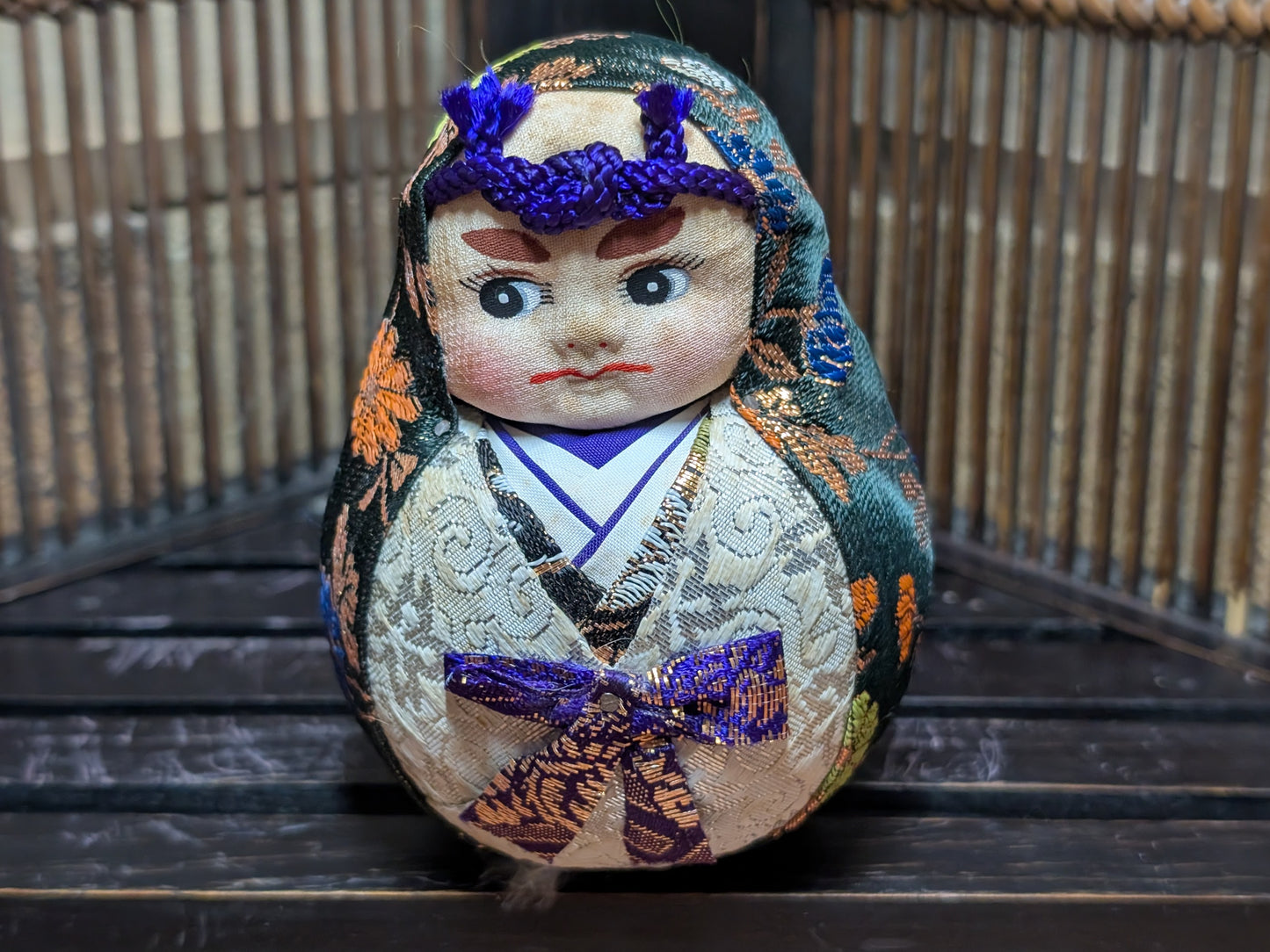 Extremely Rare Japanese Traditional Handmade Hina doll 1950s Lucky Charm  Made in Japan (P16)