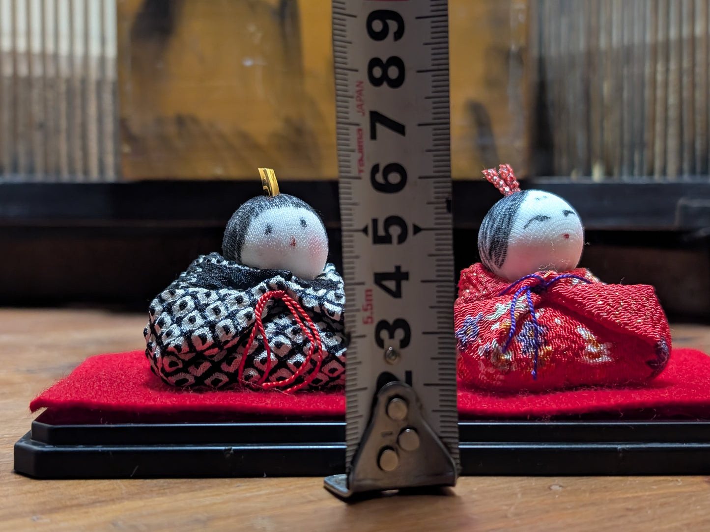 Handmade Traditional Japanese Hina Doll Set Made in Japan U6